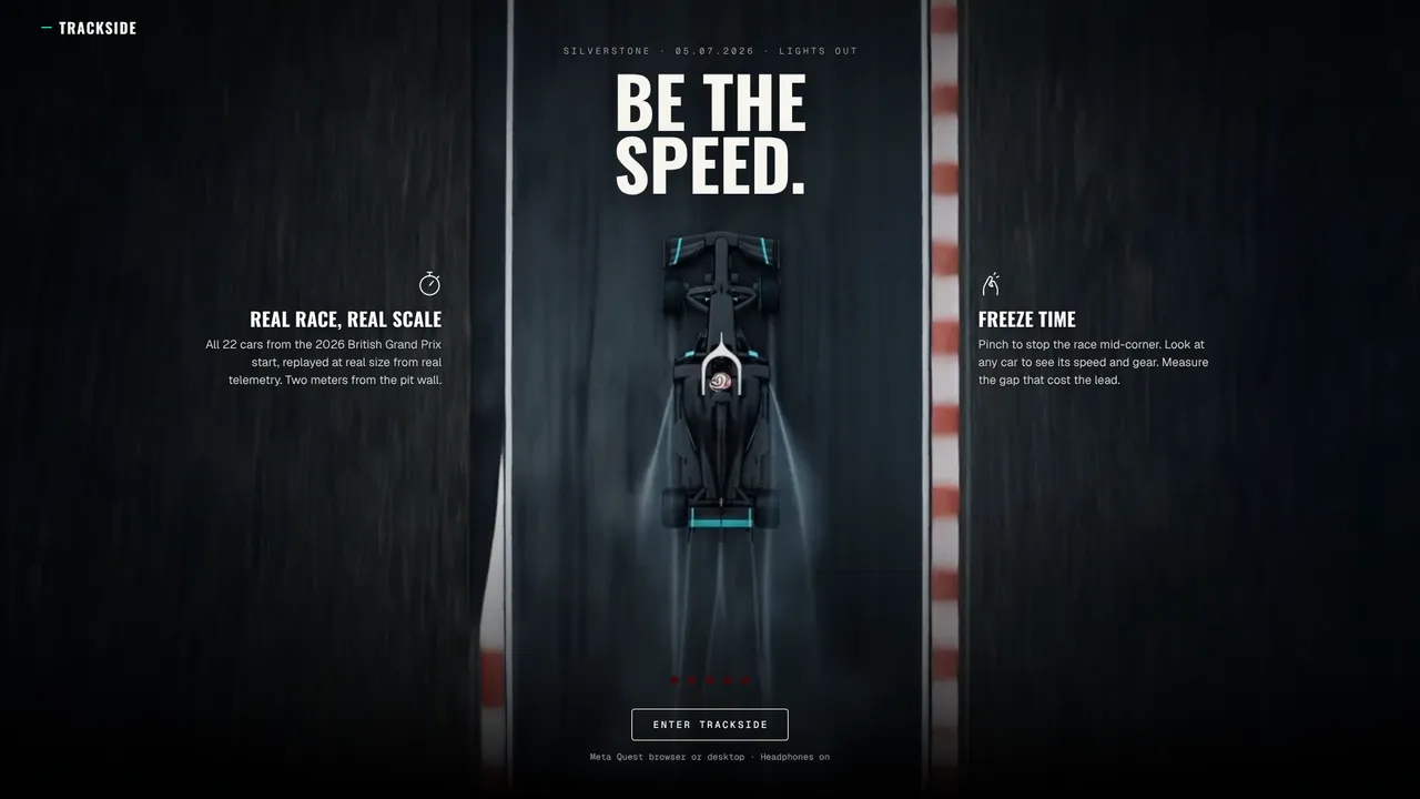 Screenshot of Trackside