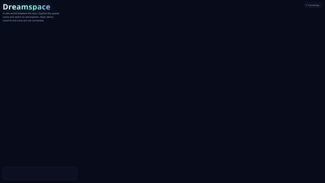 Screenshot of Dreamspace