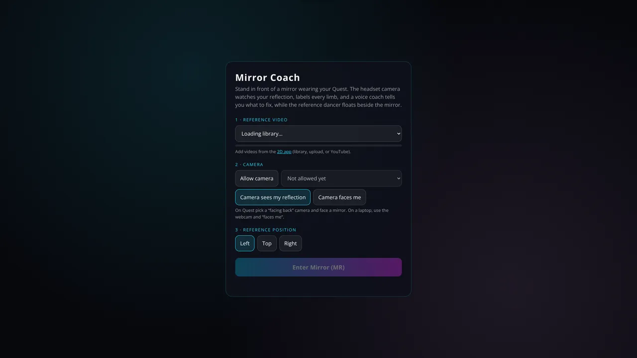 Screenshot of VibeCheck